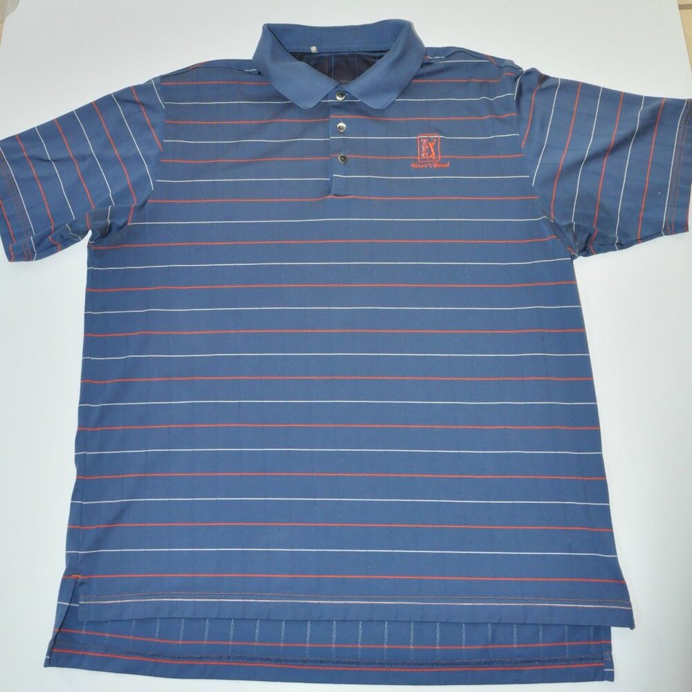 Adidas Striped Golf Shirt